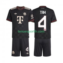 Kit Enfant Maillot Troisième Bayern Munich Jonathan Tah 4 2025-2026 à Manches Courtes