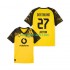 Homme Maillot Domicile Borussia Dortmund Karim Adeyemi 27 2025-2026 à Manches Courtes