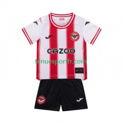 Kit Enfant Maillot Domicile Brentford 2025-2026 à Manches Courtes