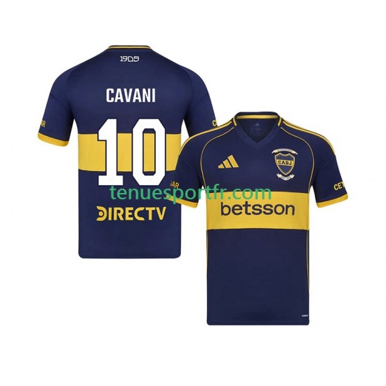 Homme Maillot Domicile CA Boca Juniors Edinson Cavani 10 2025-2026 à Manches Courtes