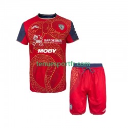 Kit Enfant Maillot Domicile Cagliari Special 2025-2026 à Manches Courtes