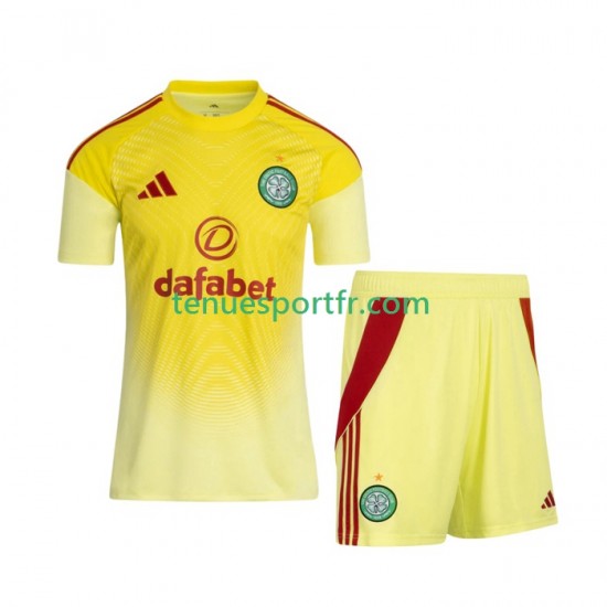 Kit Enfant Maillot Domicile Celtic Gardien FC 2025-2026 à Manches Courtes