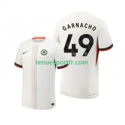 Homme Maillot Extérieur Chelsea Alejandro Garnacho 49 2025-2026 à Manches Courtes