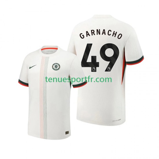 Homme Maillot Extérieur Chelsea Alejandro Garnacho 49 2025-2026 à Manches Courtes