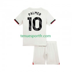 Kit Enfant Maillot Extérieur Chelsea Cole Palmer 10 2025-2026 à Manches Courtes