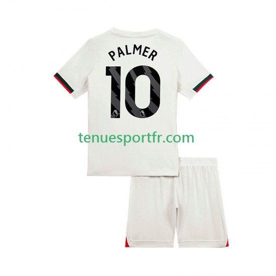 Kit Enfant Maillot Extérieur Chelsea Cole Palmer 10 2025-2026 à Manches Courtes