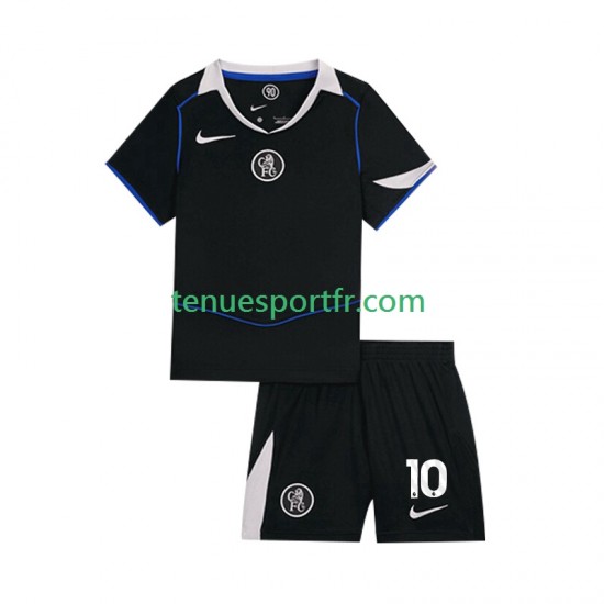 Kit Enfant Maillot Troisième Chelsea Cole Palmer 10 2025-2026 à Manches Courtes