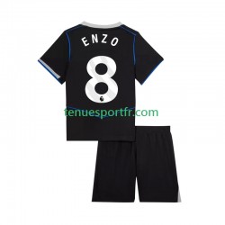 Kit Enfant Maillot Troisième Chelsea Enzo Fernandez 8 2025-2026 à Manches Courtes