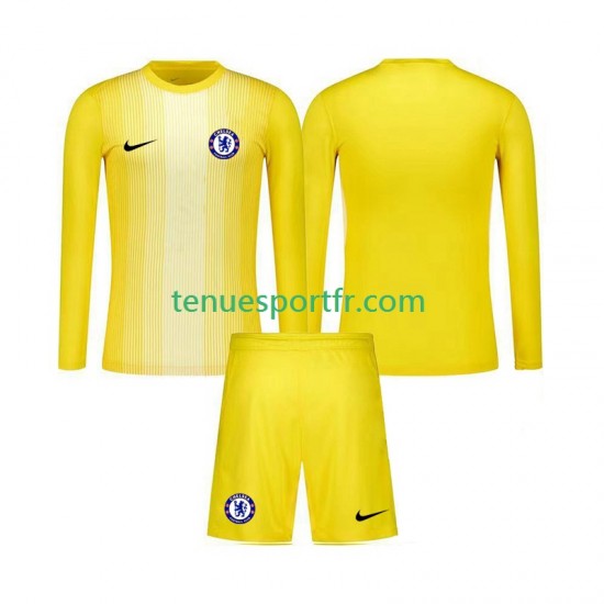 Kit Enfant Maillot Troisième Chelsea Gardien 2025-2026 à Manches Longues