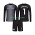 Kit Enfant Maillot Domicile Chelsea Gardien Robert Sanchez 1 2025-2026 à Manches Longues
