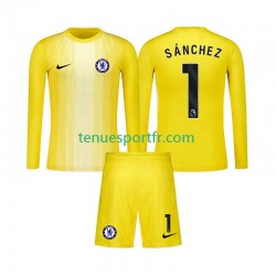 Kit Enfant Maillot Troisième Chelsea Gardien Robert Sanchez 1 2025-2026 à Manches Longues