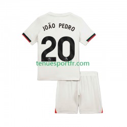 Kit Enfant Maillot Extérieur Chelsea Joao Pedro 20 2025-2026 à Manches Courtes