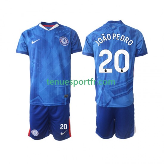 Kit Enfant Maillot Domicile Chelsea joao pedro 20 2025-2026 à Manches Courtes