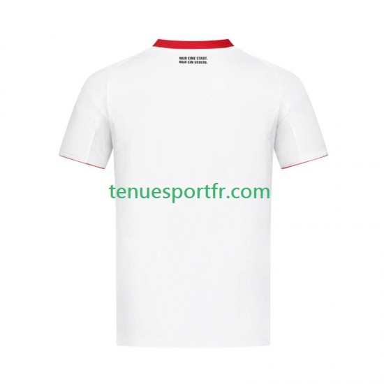 Homme Maillot Extérieur Eintracht Frankfurt 2024-2025 à Manches Courtes