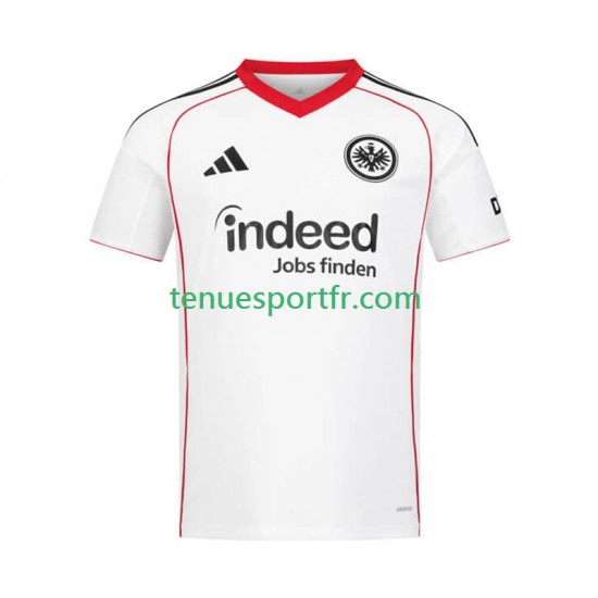 Homme Maillot Extérieur Eintracht Frankfurt 2025-2026 à Manches Courtes