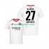 Homme Maillot Extérieur Eintracht Frankfurt Mario Gotze 27 2025-2026 à Manches Courtes