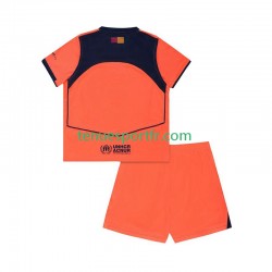 Kit Enfant Maillot Troisième FC Barcelone 2025-2026 à Manches Courtes