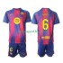 Kit Enfant Maillot Domicile FC Barcelone Gavi 6 2025-2026 à Manches Courtes