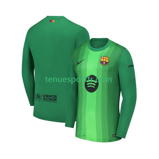 Homme Maillot Domicile FC Barcelone Gardien 2025-2026 à Manches Longues