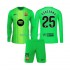 Kit Enfant Maillot Domicile FC Barcelone Gardien Szczesny 25 2025-2026 à Manches Longues