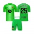 Kit Enfant Maillot Domicile FC Barcelone Gardien Szczesny 25 2025-2026 à Manches Courtes