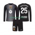 Kit Enfant Maillot Troisième FC Barcelone Gardien Szczesny 25 2025-2026 à Manches Longues