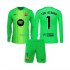 Kit Enfant Maillot Domicile FC Barcelone Gardien Ter Stegen 1 2025-2026 à Manches Longues