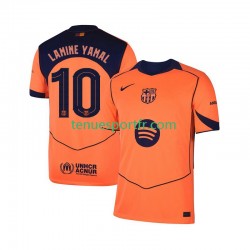 Homme Maillot Troisième FC Barcelone Lamine Yamal 10 UCL 2025-2026 à Manches Courtes