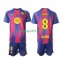 Kit Enfant Maillot Domicile FC Barcelone Pedri 8 2025-2026 à Manches Courtes