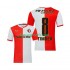 Homme Maillot Domicile Feyenoord Rotterdam Quinten Timber 8 2025-2026 à Manches Courtes
