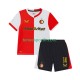 Kit Enfant Maillot Domicile Feyenoord Rotterdam Sem Steijn 14 2025-2026 à Manches Courtes