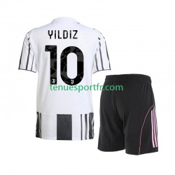 Kit Enfant Maillot Domicile Juventus Kenan Yildiz 10 2025-2026 à Manches Courtes