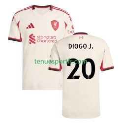 Homme Maillot Extérieur Liverpool Diogo Jota 20 2025-2026 à Manches Courtes