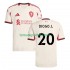 Homme Maillot Extérieur Liverpool Diogo Jota 20 2025-2026 à Manches Courtes