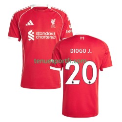 Homme Maillot Domicile Liverpool Diogo Jota 20 2025-2026 à Manches Courtes