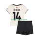 Kit Enfant Maillot Extérieur Liverpool Federico Chiesa 14 2025-2026 à Manches Courtes