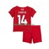 Kit Enfant Maillot Domicile Liverpool Federico Chiesa 14 2025-2026 à Manches Courtes
