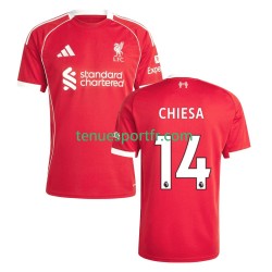 Homme Maillot Domicile Liverpool Federico Chiesa 14 2025-2026 à Manches Courtes