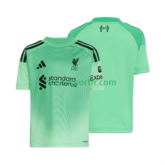 Homme Maillot Domicile Liverpool Gardien 2025-2026 à Manches Courtes