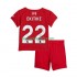 Kit Enfant Maillot Domicile Liverpool Hugo Ekitike 22 2025-2026 à Manches Courtes