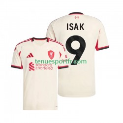 Homme Maillot Extérieur Liverpool ISAK 9 2025-2026 à Manches Courtes