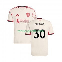 Homme Maillot Extérieur Liverpool Jeremie Frimpong 30 2025-2026 à Manches Courtes
