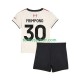 Kit Enfant Maillot Extérieur Liverpool Jeremie Frimpong 30 2025-2026 à Manches Courtes
