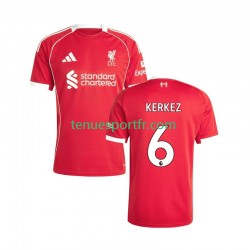 Homme Maillot Domicile Liverpool Milos Kerkez 6 2025-2026 à Manches Courtes