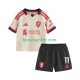 Kit Enfant Maillot Extérieur Liverpool Mohamed Salah 11 2025-2026 à Manches Courtes