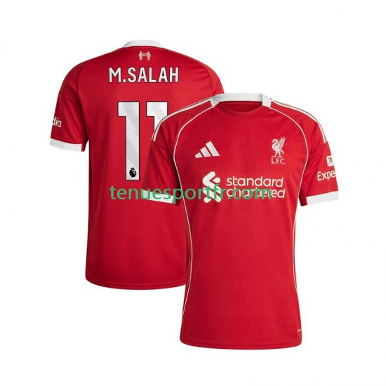 Homme Maillot Domicile Liverpool Mohamed Salah 11 2025-2026 à Manches Courtes