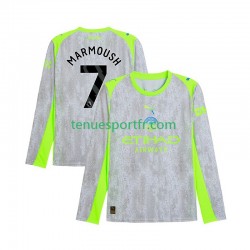 Homme Maillot Troisième Manchester City Omar Marmoush 7 2025-2026 à Manches Longues