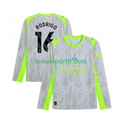 Homme Maillot Troisième Manchester City Rodrigo Hernandez 16 2025-2026 à Manches Longues