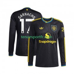 Homme Maillot Troisième Manchester United Alejandro Garnacho 17 2025-2026 à Manches Longues