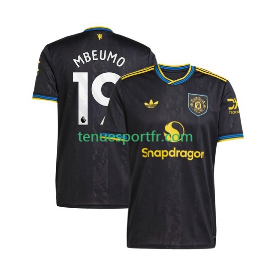 Homme Maillot Troisième Manchester United Bryan Mbeumo 19 2025-2026 à Manches Courtes